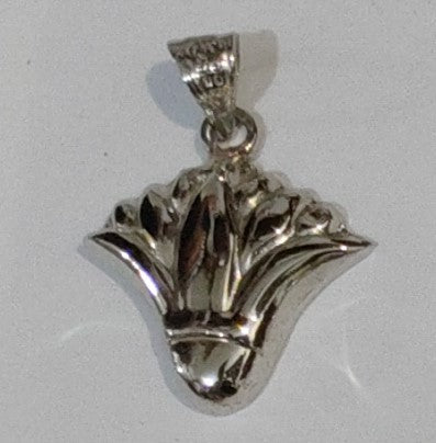 Lotus Pendant – 925 Sterling Silver with Platinum Finish | Symbol of Renewal & Spiritual Growth | Fine Jewelry