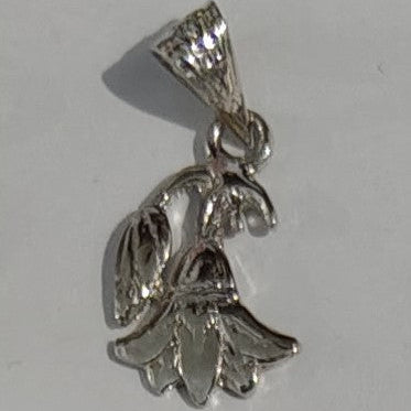 Small Platinum Lotus Pendant – A Symbol of Purity, Renewal & Inner Peace in Elegant Minimalism