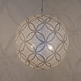 Brass Light Fixtures | Casablanca Sapphire - Moroccan Lamps