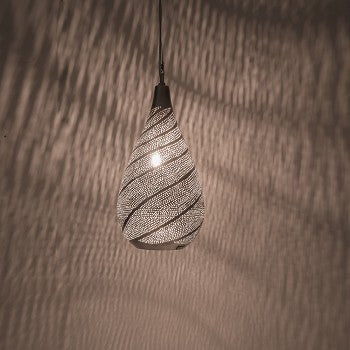 Hanging Ceiling Lamp | Majestic Swirl - Moroccan Lamps