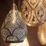 Turkish Lanterns | Marmara Delight Silver - Moroccan Lamps