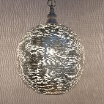 Moroccan Light | Aspire Ball Silver - Moroccan Lamps