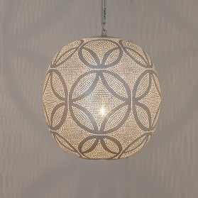 Brass Light Fixtures | Casablanca Sapphire - Moroccan Lamps