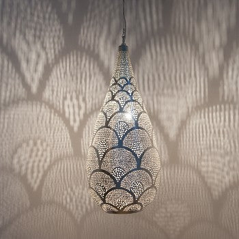 Turkish Lanterns | Marmara Delight Silver - Moroccan Lamps